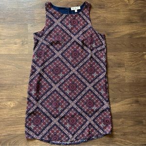 Pink Rose Sleeveless Dress